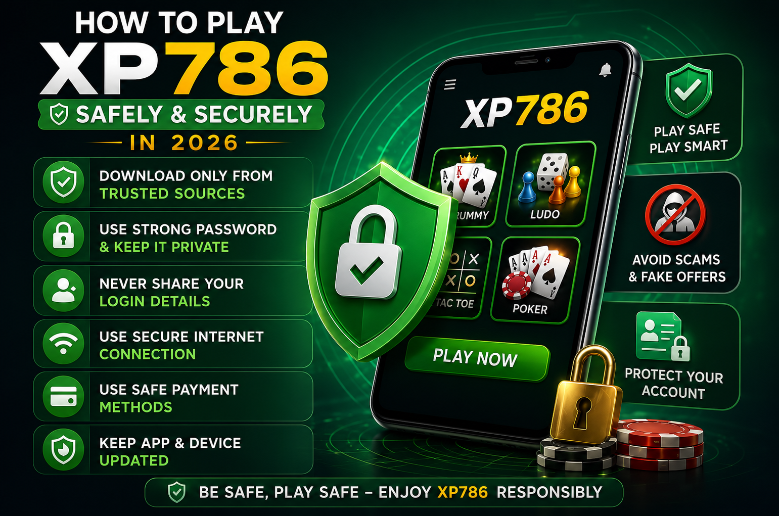 How to Play XP786 Safely and Securely